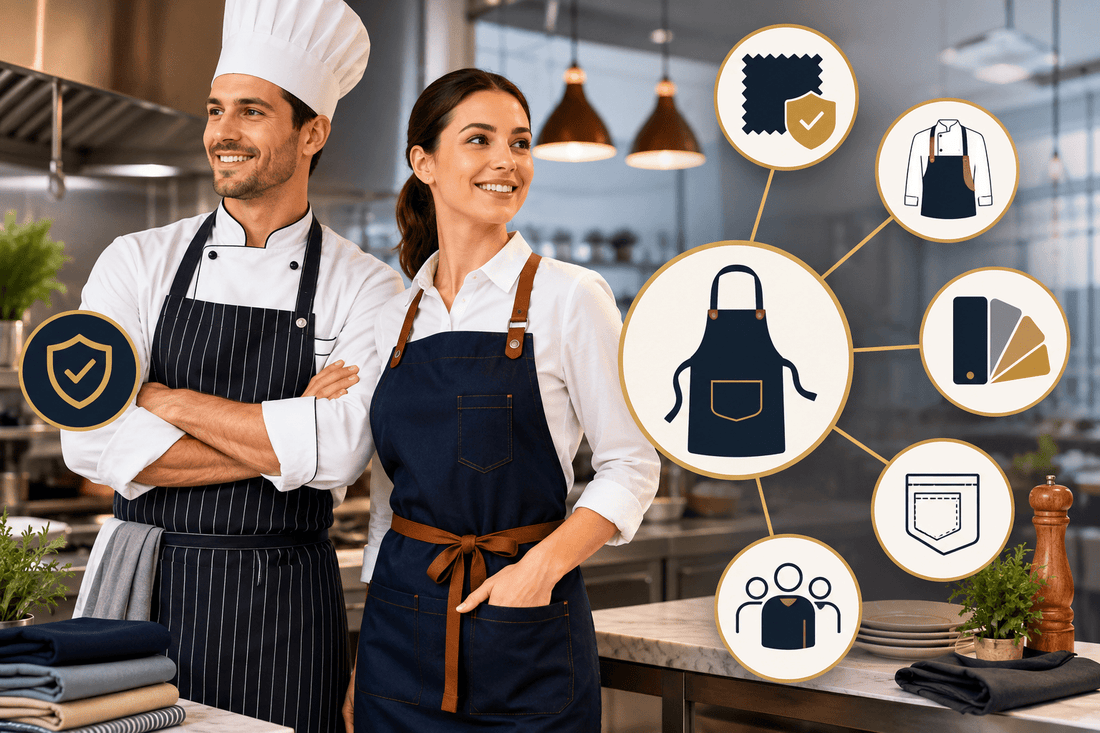 How to Choose the Right Kitchen Apron for Your Restaurant or Hotel - Uwears®