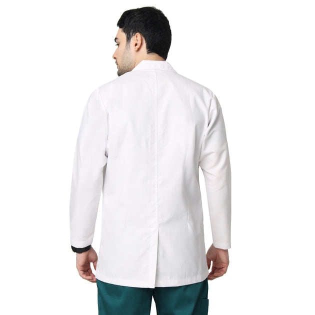 UWEARS FULL SLEEVE WHITE LAB COAT
