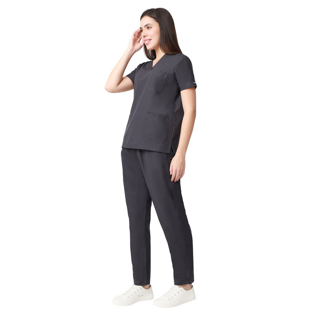 UWEARS FEMALE GREY SCRUB SUIT AT CHEAPEST PRICE OF RS.699