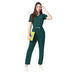 UWEARS FEMALE HUNTER GREEN SCRUB SUIT AT CHEAPEST PRICE OF RS.699