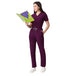 UWEARS FEMALE PURPLE WINE SCRUB SUIT AT CHEAPEST PRICE OF RS.699