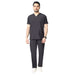 Uwears Men's Breeze Scrub Suit in Dark Grey  Colour at Cheapest Price of Rs.699