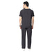 Uwears Men's Breeze Scrub Suit in Dark Grey  Colour at Cheapest Price of Rs.699