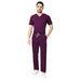 Uwears Men's Aqua 2 Way Stretch Water/Liquid Resistant Scrub Suit in Deep Purple Colour