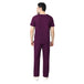 Uwears Men's Aqua 2 Way Stretch Water/Liquid Resistant Scrub Suit in Deep Purple Colour