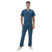 Uwears Men's Breeze Scrub Suit in Cobalt Blue Colour at an economical price