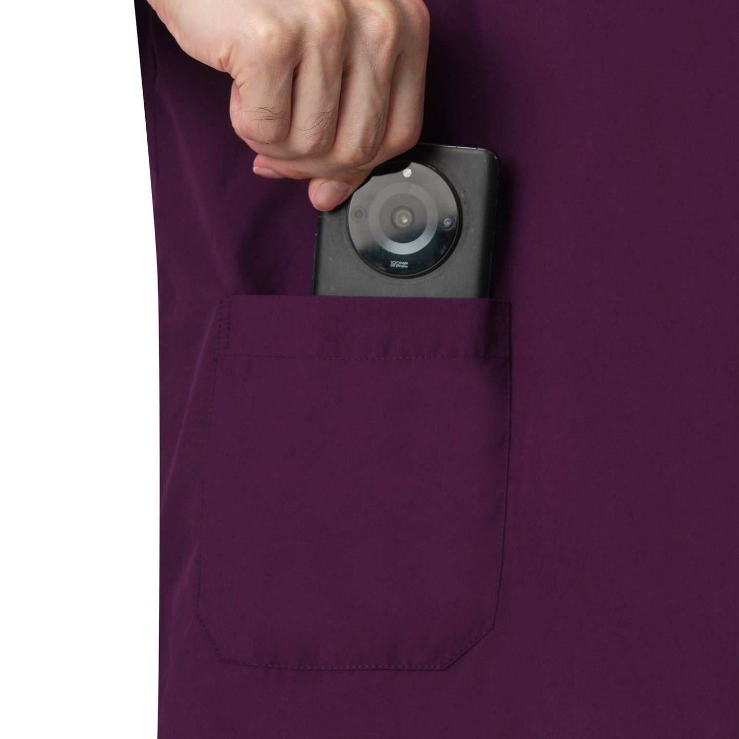 Uwears Men's Breeze Scrub Suit in purple wine Colour at Cheapest Price of Rs.699