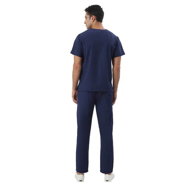 Uwears Men's Breeze Scrub Suit in Navy Blue Colour at Cheapest Price of Rs.699