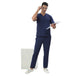 Uwears Men's Breeze Scrub Suit in Navy Blue Colour at Cheapest Price of Rs.699