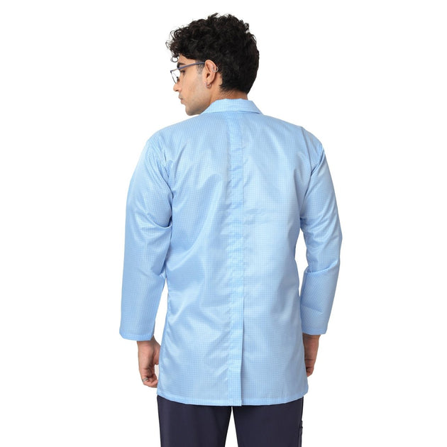 ANTI - STATIC Lab Coat / Apron Full Sleeves - Free Embroidery - Uwears®