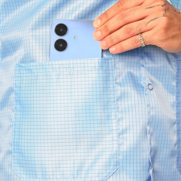 ANTI - STATIC Lab Coat / Apron Full Sleeves - Free Embroidery - Uwears®