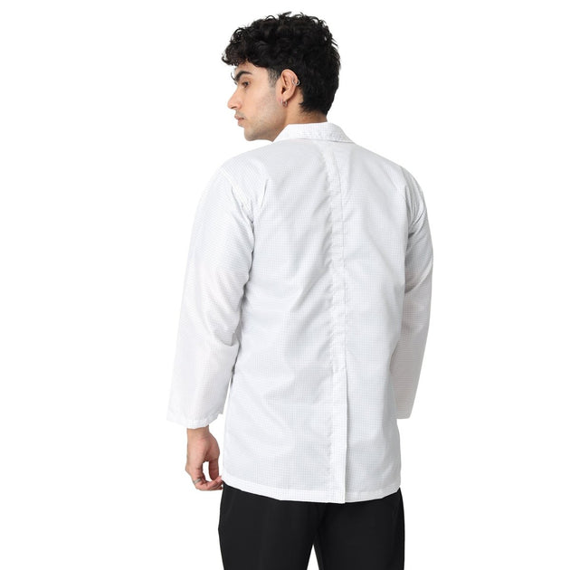 ANTI - STATIC Lab Coat / Apron Full Sleeves - Free Embroidery - Uwears®