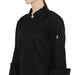 Basic Unisex Full Sleeve Chef Coat (Black) - Free Embroidery - Uwears®
