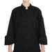 Basic Unisex Full Sleeve Chef Coat (Black) - Free Embroidery - Uwears®