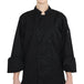 Basic Unisex Full Sleeve Chef Coat (Black) - Free Embroidery - Uwears®