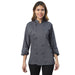 Basic Unisex Full Sleeve Chef Coat (Dark Grey) - Free Embroidery - Uwears®