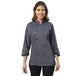 Basic Unisex Full Sleeve Chef Coat (Dark Grey) - Free Embroidery - Uwears®