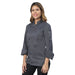 Basic Unisex Full Sleeve Chef Coat (Dark Grey) - Free Embroidery - Uwears®