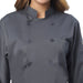 Basic Unisex Full Sleeve Chef Coat (Dark Grey) - Free Embroidery - Uwears®