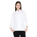 Basic Unisex Full Sleeve Chef Coat (White) - Free Embroidery - Uwears®