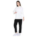 Basic Unisex Full Sleeve Chef Coat (White) - Free Embroidery - Uwears®