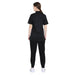 Basic Unisex Half Sleeve Chef Coat (Black) - Free Embroidery - Uwears®
