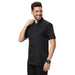 Basic Unisex Half Sleeve Chef Coat (Black) - Free Embroidery - Uwears®