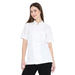 Basic Unisex Half Sleeve Chef Coat (White) - Free Embroidery - Uwears®