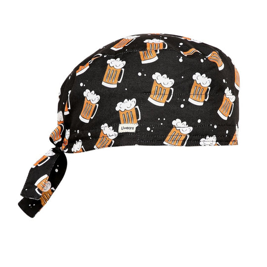 Beer Chef Cap Cotton (Free Embroidery) - Uwears®