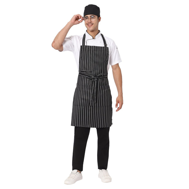 Black Chef Cap Cotton (Free Embroidery) - Uwears®