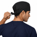 Black Scrub Cap Cotton - Uwears®
