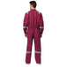 Boiler Suit Coverall with Reflective Tape 240GSM, 100% cotton - Uwears®