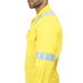 Boiler Suit Coverall with Reflective Tape 240GSM, 100% cotton - Uwears®