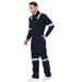 Boiler Suit Coverall with Reflective Tape 240GSM, 100% cotton - Uwears®