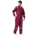 Boiler Suit Coverall with Reflective Tape 240GSM, 100% cotton - Uwears®