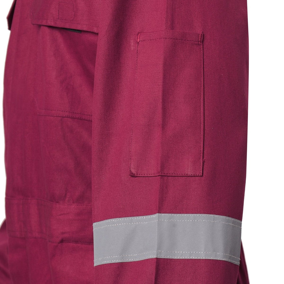 Boiler Suit Coverall with Reflective Tape 240GSM, 100% cotton - Uwears®