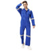 Boiler Suit Coverall with Reflective Tape 240GSM, 100% cotton - Uwears®