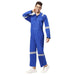 Boiler Suit Coverall with Reflective Tape 240GSM, 100% cotton - Uwears®