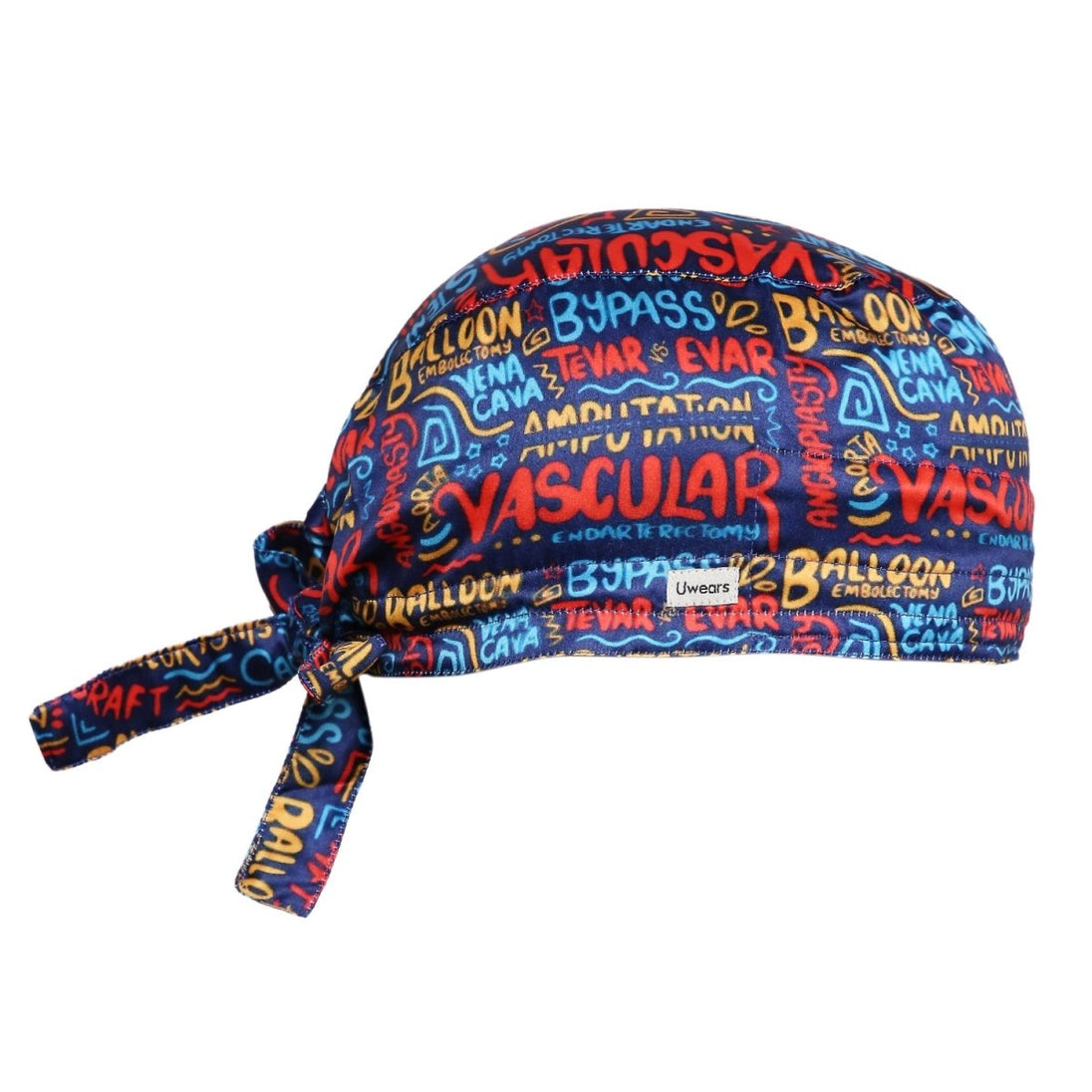 Cardiology Scrub Cap Satin (Free Embroidery) - Uwears®