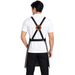 Classic CrossBack Apron with Leather Strap (Grey) - Uwears®