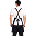 Classic CrossBack Apron with Leather Strap (Raymond Navy) - Uwears®
