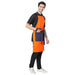 Classic Fire-Retardant Kitchen Apron (Orange) - Uwears®