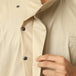 Classic Flex Chef Coat (Beige) - Free Embroidery - Uwears®