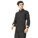 Classic Flex Zipper Chef Coat (Black) - Uwears®
