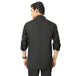 Classic Flex Zipper Chef Coat (Black) - Uwears®