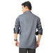 Classic Flex Zipper Chef Coat (Grey) - Free Embroidery - Uwears®