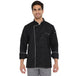 Classic Full Sleeve Chef Coat (Black/White) - Free Embroidery - Uwears®