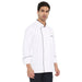 Classic Full Sleeve Chef Coat (White/Black) - Free Embroidery - Uwears®
