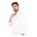 Classic Full Sleeve Chef Coat (White/Grey) - Free Embroidery - Uwears®