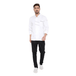 Classic Full Sleeve Chef Coat (White/Grey) - Free Embroidery - Uwears®